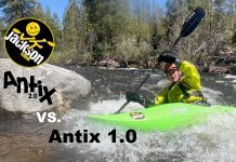 Jackson Kayak Antix 2.0 vs the Antix 1